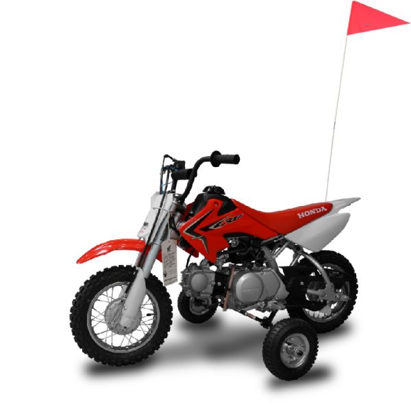 Safety Flag for most 50cc motorcycles with mount